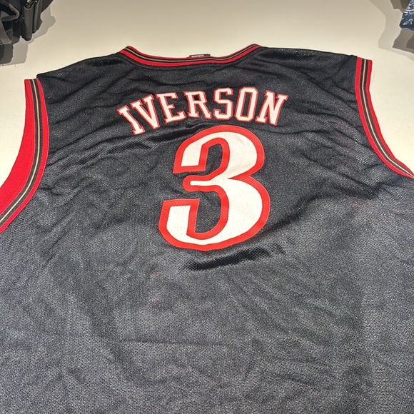 Black Allen Iverson 76ers jersey - Picture 4 of 4